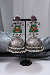 Heeriya Oxidised Haram