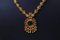Anvika Palakka Necklace