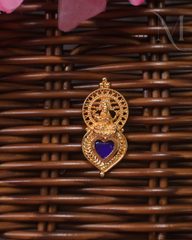 Heart Shaped Palakka with Lakshmi Pendant