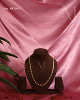 Graceful Gold-Plated Pearl Stone Necklace