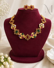 Tarini Multistone Premium Necklace