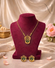 Kathakali Antique Pendant Necklace