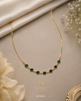 Taruni Green Stone Chain
