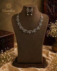 Gulnaar Oxidised Necklace