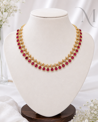 Natasha Premium Ruby Necklace