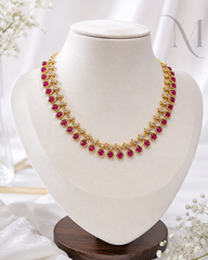 Natasha Premium Ruby Necklace