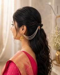Madhavi Pearl Mattal Jumka