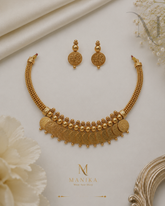Hemika Lakshmi Kasu Necklace Set