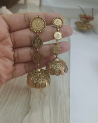 Lakshmika Antique Jumka - 2 sizes