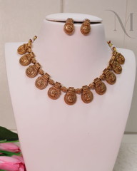 Aathira Lakshmi Kasu Necklace