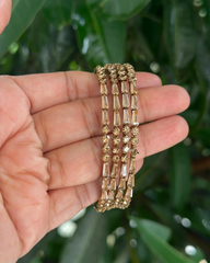 Zarmina Premium Stone Bangles