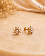Mallika Pearl Stud