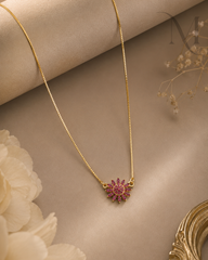 Viral AD stone Pendant with necklace