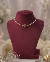 Pearl Choker with Kemp Pendant