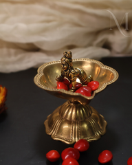 Laddu Gopal Mini Brass Idol