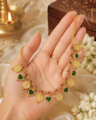 Pallavi Palakka Kasu Necklace