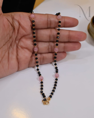 Pink Beads Karimani Mala