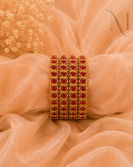 Manjari Coral Bangles
