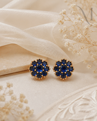 Neelanjana 9-Stone Studs