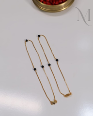 Single Black Bead Padasaram