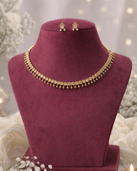 Diamond Replica Necklace – White