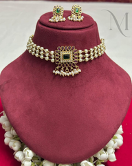 Charutha Pearl Choker ✨
