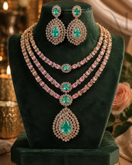 Elaria Victorian Statement Necklace Set