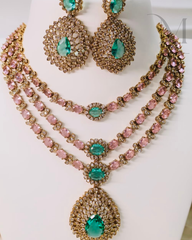 Elaria Victorian Statement Necklace Set