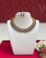 Raga Blue Nagapadam Necklace đź’™