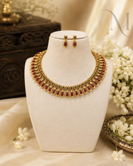 Raga Red Nagapadam Necklace
