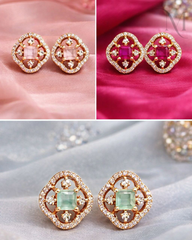 Dilsha Stud Earrings - Design 6