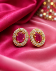 Dilsha Stud Earrings - Design 5