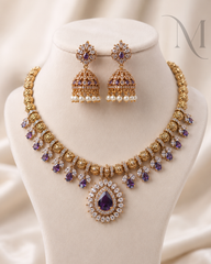 Amethra Statement Necklace Set