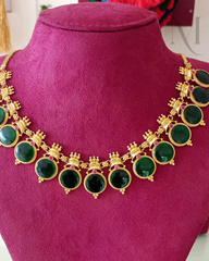 Vaidehi Palakka Necklace - Premium