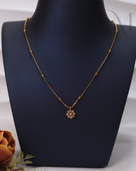 Pushparatna Diamond Replica Pendant Chain