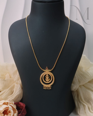 Devi Round Pendant