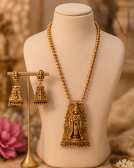 Madhura Meenakshi Pendant Short Haram