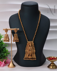 Madhura Meenakshi Pendant Short Haram