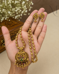 Madhumitha Antique Non-Idol Short Haram
