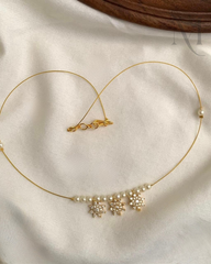 Snow Pearl Invisible Necklace
