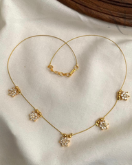 Snow Blossom Invisible Necklace