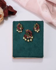 Rani Kemp pendant and earring set
