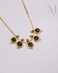 Sindura Necklace - Green