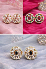 Dilsha Stud Earrings - Design 4
