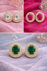 Dilsha Stud Earrings - Design 5