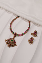Royal Temple Elegance Necklace Set