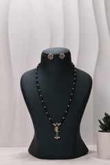 Traditional Black Bead Mangalsutra Set