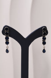 Midnight Elegance Drop Earrings
