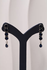 Midnight Elegance Drop Earrings