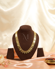 Elegant Traditional Gold-Plated Long Necklace